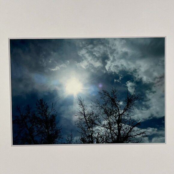 Total Solar Eclipse April 8 2024 Photography Print 10in x 8in Mat NWT - Picture 2 of 2